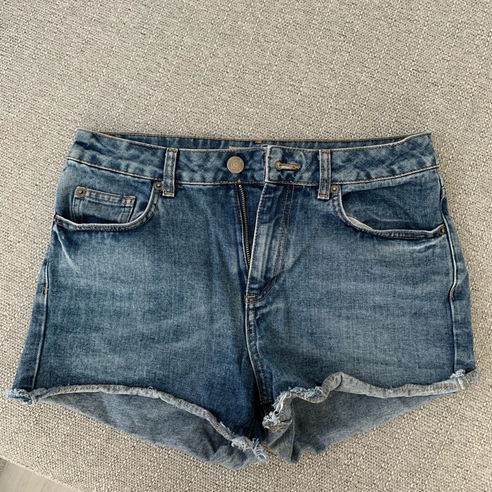 Topshop Denim Shorts Size 28 Waist